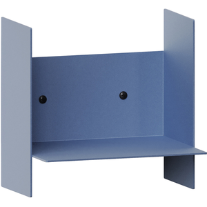 TIPTOE - Etagère Pli - Bleu - Acier thermolaqué pas cher