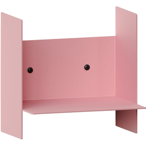 TIPTOE - Etagère Pli - Rose - Acier thermolaqué pas cher