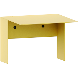 TIPTOE - Étagère Pli - Jaune - Acier thermolaqué pas cher