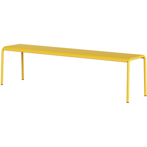 TIPTOE - Banc Panorama - Jaune - Acier thermolaqué pas cher