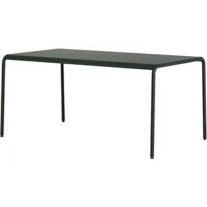 TIPTOE - Table rectangulaire Panorama - Vert - Acier thermolaqué pas cher
