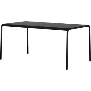 TIPTOE - Table rectangulaire Panorama - Noir - Acier thermolaqué pas cher