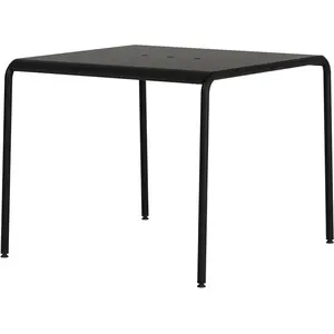 TIPTOE - Table carrée Panorama - Noir - Acier thermolaqué pas cher