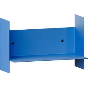 TIPTOE - Etagère Pli - Bleu - Acier thermolaqué pas cher
