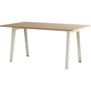TIPTOE - Table rectangulaire New Modern - Blanc - Sapin massif plaqué ...Vendu parmade-in-design