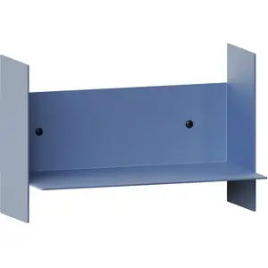 TIPTOE - Etagère Pli - Bleu - Acier thermolaquéVendu parmade-in-design