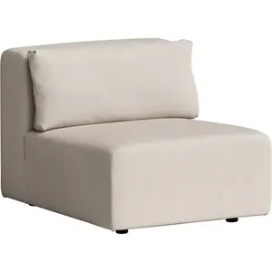 TIPTOE - Canapé modulable Bridge - Beige - Tissu en laine pas cher