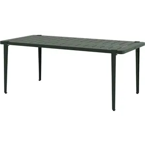 TIPTOE - Table rectangulaire Midi - Vert - Acier thermolaqué pas cher