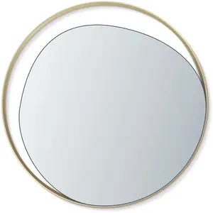 RED Edition - Miroir mural Miroirs - Métal - Bois pas cher