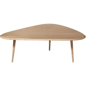Table basse 50's large - Chêne M01 Red edition