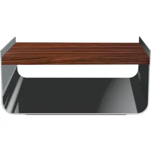 RED Edition - Table d'appoint Stellar - Argent - Bois placage palissan... pas cher