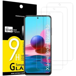 MYLS Lot de 3 Verre Trempé pour Xiaomi Redmi Note 10 Note 10 5G Xiaomi...Vendu parcdiscount