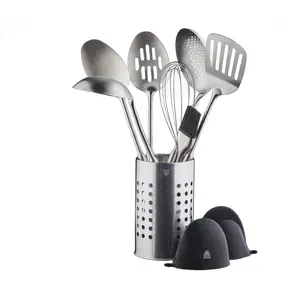 Comparateur de prix : Bjorn Set d'ustensiles de cuisine en acier inoxydable - 10 pièces
