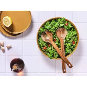 Comparateur de prix : Couverts À Salade En Bois D'acacia Olle