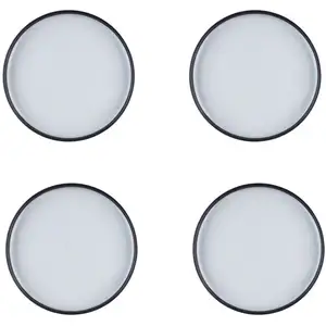 Assiette GOURMET Ø21,5cm - 4 pièces - Onyx Björn