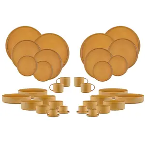 BJORN Service Complet SCANDI - 36 pièces - Ocre TUVendu paramazon