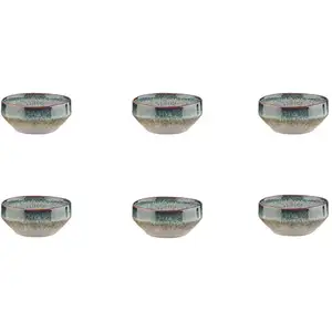 BJORN Bol GENESIS Ø8cm - 6 pièces - Terre Björn pas cher