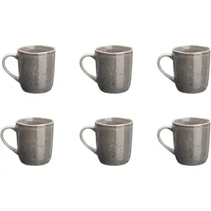 Comparateur de prix : Björn Mug Stellar 40cl - 6 Pièces - Gris Béton