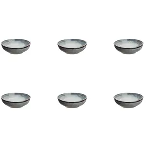 Comparateur de prix : Björn Lot De 6 Petites Assiettes En Grès Gris D10