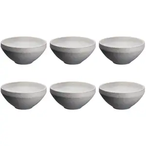 Comparateur de prix : Björn Bol Stone Ø17,5cm - 6 Pièces - Gris Lune