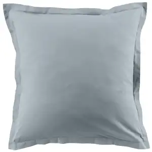 Home collection Taie d'oreiller coton bleu polaire 63x63 cm pas cher