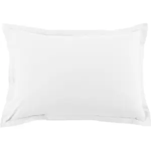 Home collection Blanc Passion - 2 Taies d'oreiller en Coton blanches 50x70 cm pas cher