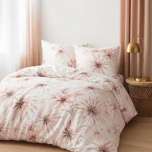 Home Collection - Parure housse de couette 100% Percale de Coton blanc... pas cher