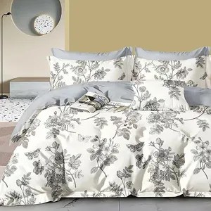 Home Collection - Parure housse de couette en Coton écrue 240x220 cm pas cher