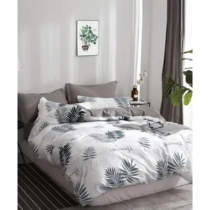 Home Collection - Parure housse de couette en Coton blanche 240x220 cm pas cher
