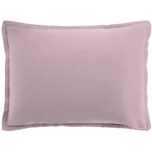 Baton Rouge TAIE D'OREILLER 1PCS 50X70CM 100% SATIN DE COTON 105 FILS TOURTERELLE pas cher
