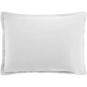 Comparateur de prix : Baton Rouge Taie d'oreiller satin de coton blanc optique 50x70 cm
