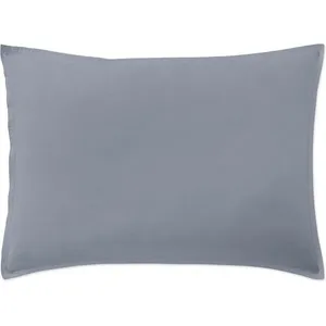 Taie d'oreiller percale de coton bleu forever 50x70 cm pas cher