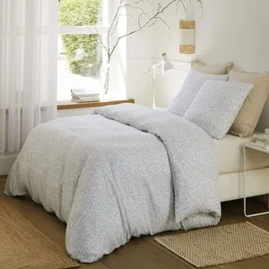 Baton Rouge - Parure Housse de Couette 100% Gaze de Coton Imprimé Murm... pas cher