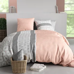 Baton Rouge - Parure Housse de Couette Coraline multicolore 260x240 cm pas cher