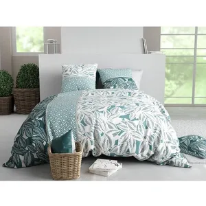 Baton Rouge - Parure Housse de Couette Foliage multicolore 240x220 cm pas cher