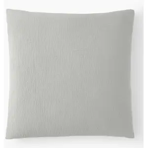 Comparateur de prix : Baton Rouge - Taie d'oreiller 100% Gaze de coton grise 65x65 cm