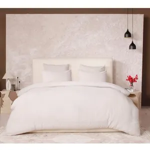 Ateliers du Linge - Parure de Couette 3 pcs 100% Gaze de Coton Lavé ec...