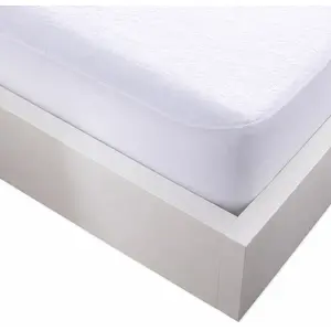 Comparateur de prix : Blanc Passion - Protège-matelas bouclette éponge & imperméable blanc 1...