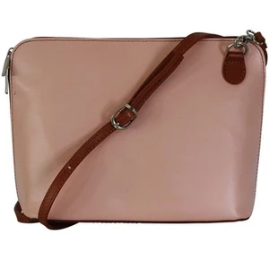 Sac Bandouliere Chapeau-Tendance  Sac bandoulière cuir bi-color italien pas cher