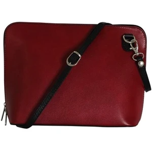 Sac Bandouliere Chapeau-Tendance  Sac bandoulière cuir bi-color italien pas cher