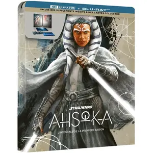 Comparateur de prix : WALT DISNEY COMPANY Ahsoka Saison 1 Édition Limitée Steelbook Blu-ray 4K Ultra HD