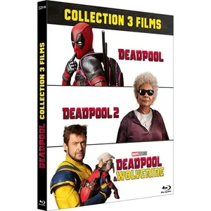 Disney Coffret Deadpool Collection 3 Films Blu-ay pas cher