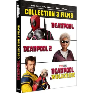 Comparateur de prix : Marvel Coffret Deadpool Collection 3 Films Blu-ray 4K Ultra HD