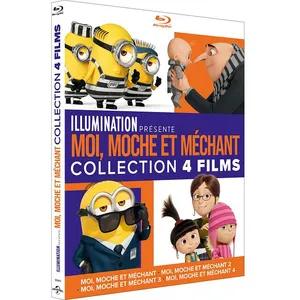 Comparateur de prix : Universal Coffret Moi, moche et méchant 1 à 4 Blu-ray