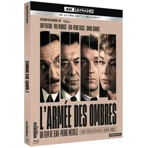 Studio Canal L'Armée des ombres Édition Limitée Blu-ray 4K Ultra HD pas cher