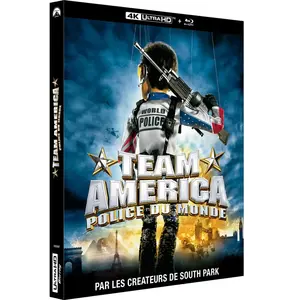Paramount Team America : La Police du monde Blu-ray 4K Ultra HD pas cher