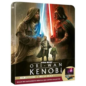 Disney Obi-Wan Kenobi Saison 1 Édition Limitée Steelbook Blu-ray 4K Ultra HDVendu parfnac