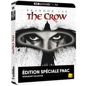 Paramount The Crow Édition Limitée Spéciale Fnac Steelbook Blu-ray 4K Ultra HD