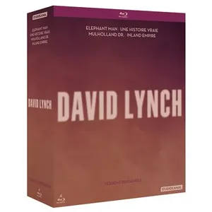 Studio Canal David Lynch - Coffret : Elephant Man + Une histoire vraie + Mulholland Drive + Inland Empire pas cher