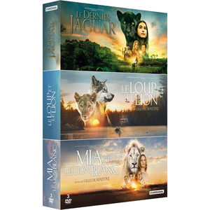 Comparateur de prix : Coffret Le Loup, le lion et le jaguar 3 Films de Gilles de Maistre DVD